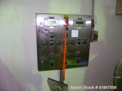 Used 3V Cogeim Filter Dryer, 4 Square Meter, Model FPP/SD 400 FM, Hastelloy C-276. 7000 Liter capacity. Approximately 90'' diameter x 52'' straight side. Dished top, flat removable bottom with filter...