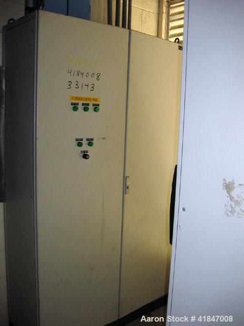 Used 3V Cogeim Filter Dryer, 4 Square Meter, Model FPP/SD 400 FM, Hastelloy C-276. 7000 Liter capacity. Approximately 90'' diameter x 52'' straight side. Dished top, flat removable bottom with filter...
