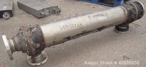 Used Cogeim 1.5 Square Meter Filtro-Dry Agitated Nutsche Filter Dryer, Model FPP 150 FMD. 316L stainless steel construction, 2000 liter capacity, rated 3.45 bar (50 psi) and full vacuum at -29/+180 C...