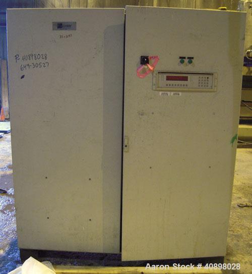 Used Cogeim 3 Square Meter Filtro-Dry Agitated Nutsche Filter Dryer, Model FPP 300 FMD. 316L stainless steel construction, 4600 liter capacity, rated 3.45 bar (50 PSI) and full vacuum at -29/+180 C i...