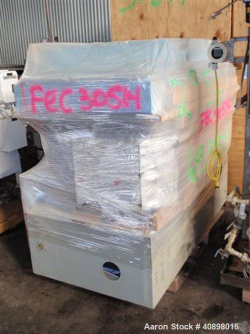Used Cogeim Nutsche 3 square meter Filtro-Dry agitated Nutsche filter dryer, model FPP 300 TD/FM SIDE DISCHARGE, stainless steel construction, 4600 liter capacity, rated 3.45 bar (50 psi) and full va...