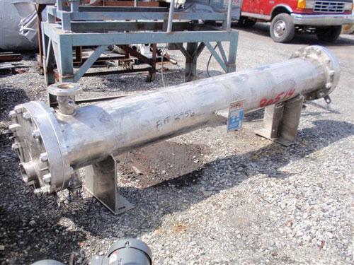 Used Cogeim Nutsche 3 square meter Filtro-Dry agitated Nutsche filter dryer, model FPP 300 TD/FM SIDE DISCHARGE, stainless steel construction, 4600 liter capacity, rated 3.45 bar (50 psi) and full va...