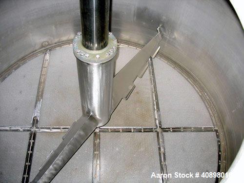 Used Cogeim 4 Square Meter Agitated Nutsche Filter Dryer, Model FPP 400 FF/D