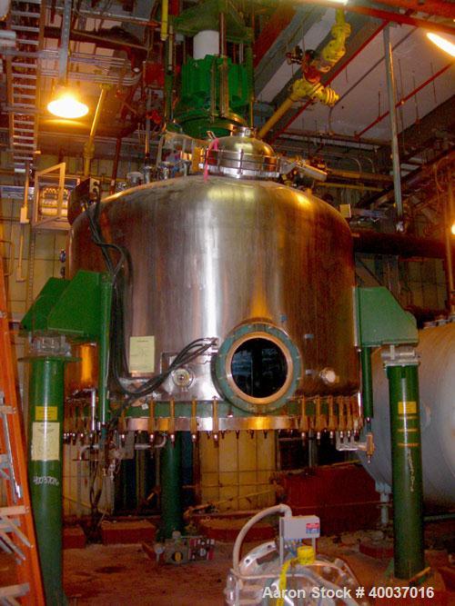 Used 3V Cogeim Filter Dryer, Model FILTRODRY FPP500 XD/FM, Hastelloy C22 product contact areas. Approximately 5 square meter. 102'' diameter x 62'' straight side, dished top, bolt on flat bottom. Int...