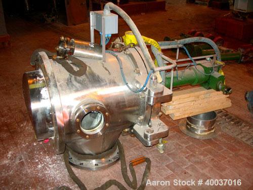 Used 3V Cogeim Filter Dryer, Model FILTRODRY FPP500 XD/FM, Hastelloy C22 product contact areas. Approximately 5 square meter. 102'' diameter x 62'' straight side, dished top, bolt on flat bottom. Int...