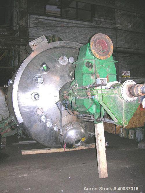 Used 3V Cogeim Filter Dryer, Model FILTRODRY FPP500 XD/FM, Hastelloy C22 product contact areas. Approximately 5 square meter. 102'' diameter x 62'' straight side, dished top, bolt on flat bottom. Int...