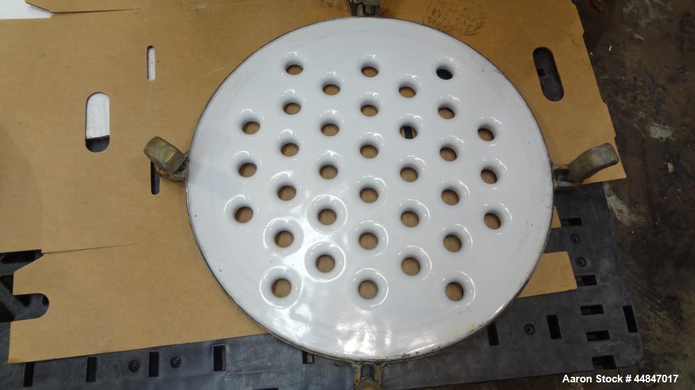 Used DeDietrich Glass Lined Pressure Nutsche Filter