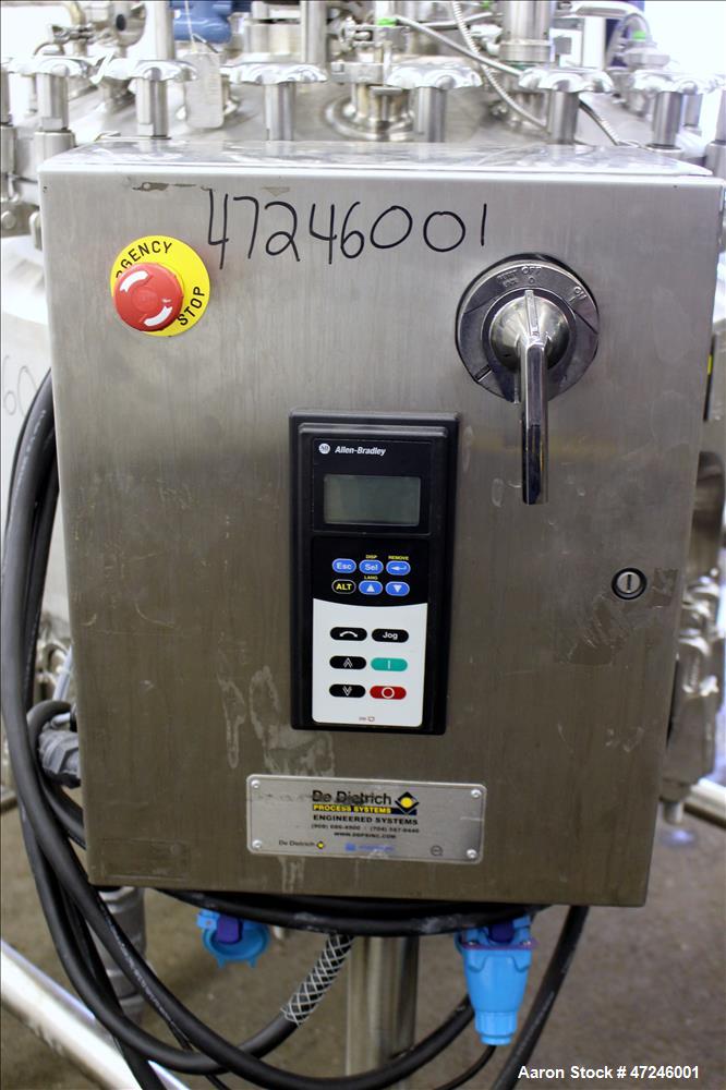 Used De Dietrich Rosenmund Nutsche Filter, Model 32-294L.