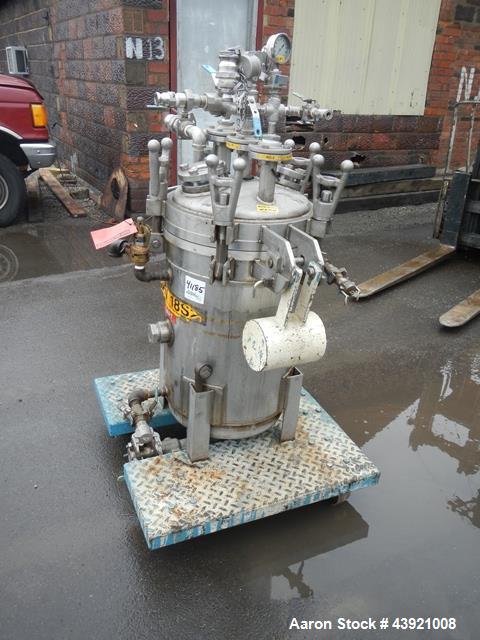 Used Stainless Steel Duriron Nutsche Filter