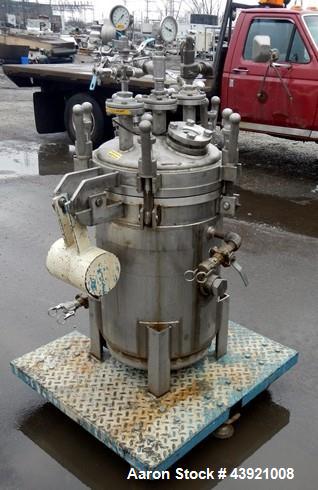 Used Stainless Steel Duriron Nutsche Filter