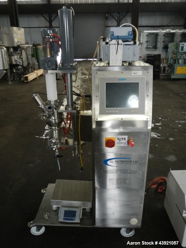 Used GL Filtration Nutsche Filter Dryer, Model FD-80
