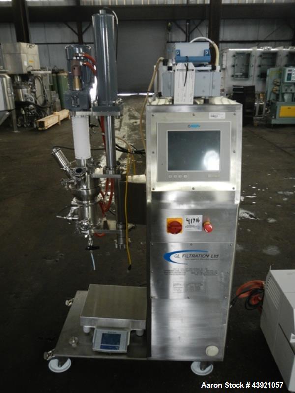 Used- GL Filtration Nutsche Filter Dryer, Model FD-80