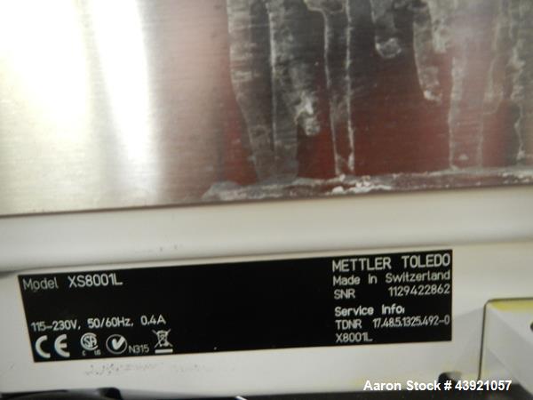 Used GL Filtration Nutsche Filter Dryer, Model FD-80