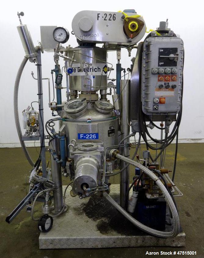 Used Guedu Pilot Filter Dryer, Approximately .24 meter, 316 Stainless Steel.