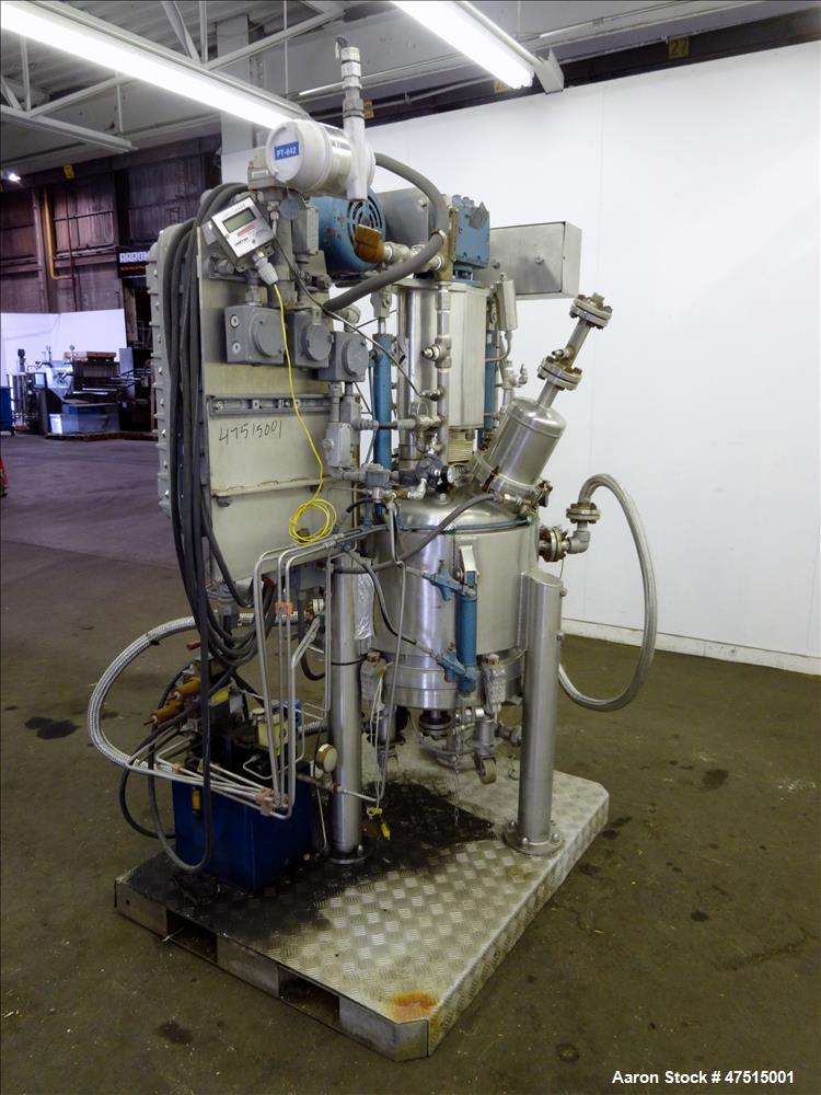 Used Guedu Pilot Filter Dryer, Approximately .24 meter, 316 Stainless Steel.