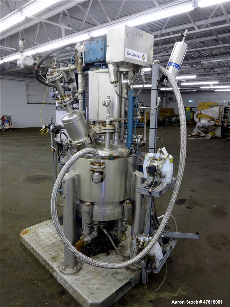 Used Guedu Pilot Filter Dryer, Approximately .24 meter, 316 Stainless Steel.