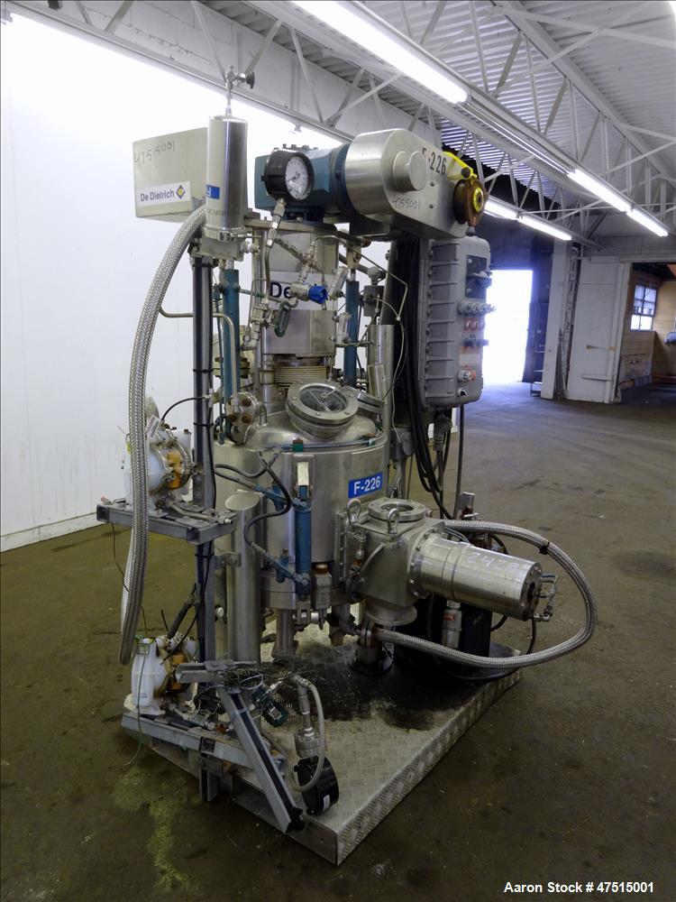 Used Guedu Pilot Filter Dryer, Approximately .24 meter, 316 Stainless Steel.