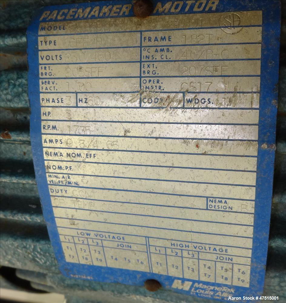 Used Guedu Pilot Filter Dryer, Approximately .24 meter, 316 Stainless Steel.