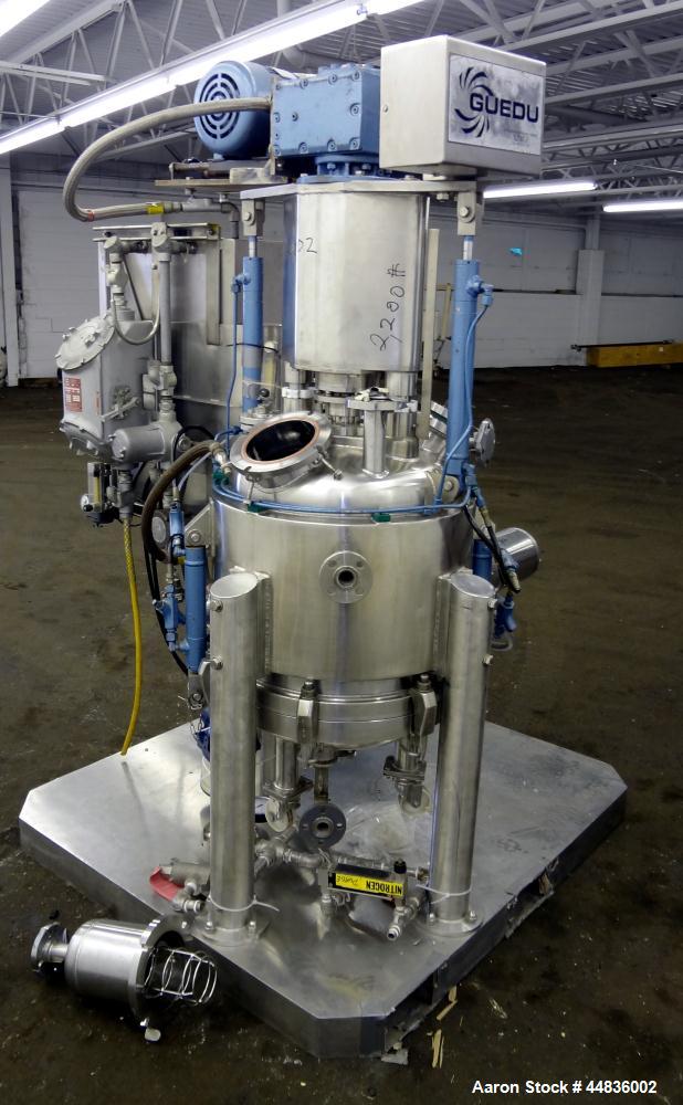 Used Guedu Pilot Agitated Filter Dryer