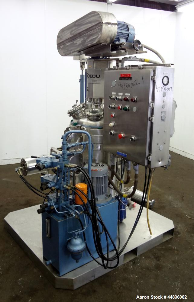 Used Guedu Pilot Agitated Filter Dryer