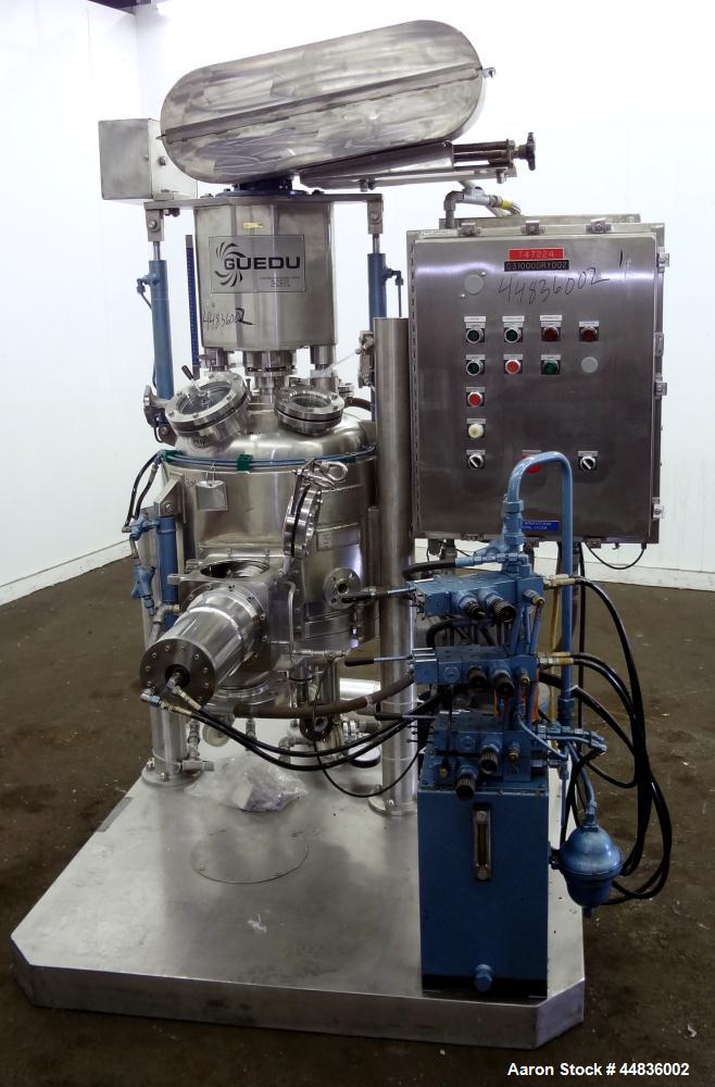 Used Guedu Pilot Agitated Filter Dryer