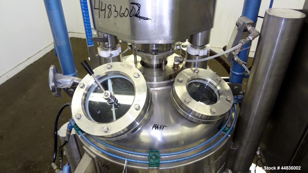 Used Guedu Pilot Agitated Filter Dryer