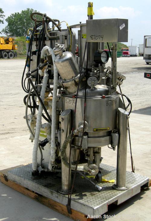 Used Stainless Steel Jaygo Agitated Pressure Filter Dryer, Model APF-100