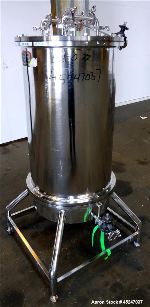 Used Stainless Steel Lee Industries Pressure Gravity Filter, Model GF06