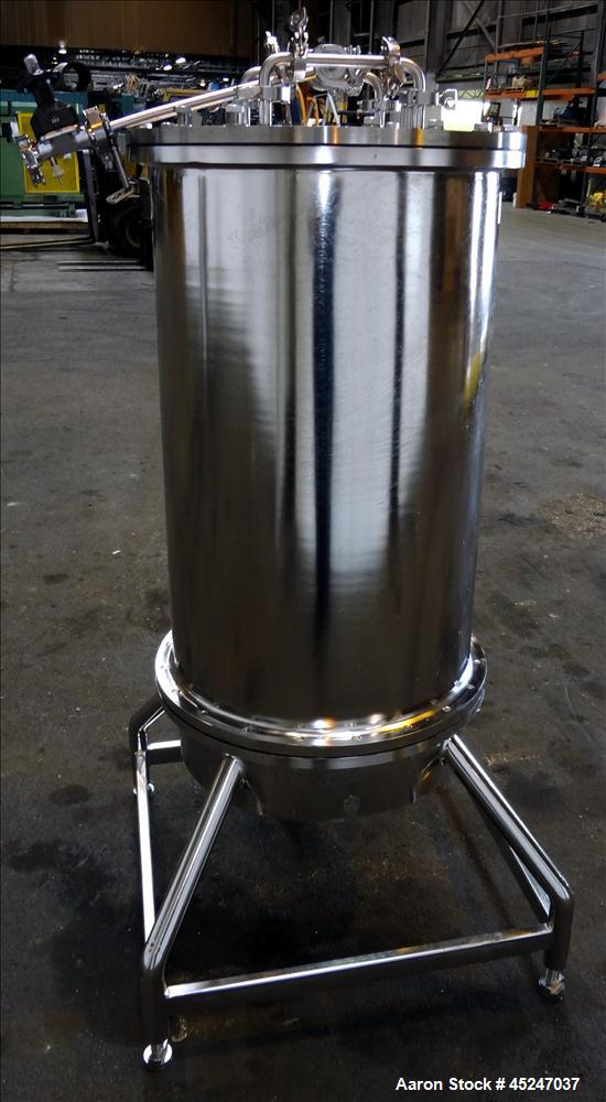 Used Stainless Steel Lee Industries Pressure Gravity Filter, Model GF06