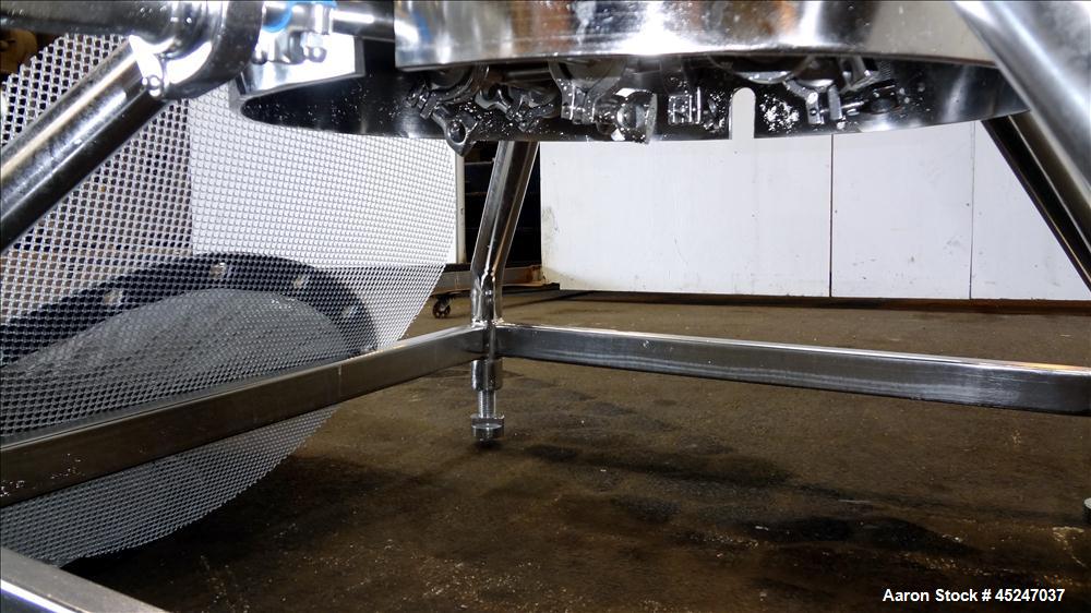 Used Stainless Steel Lee Industries Pressure Gravity Filter, Model GF06