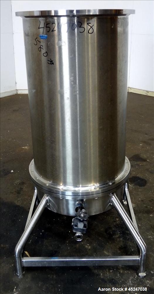Used Stainless Steel Lee Industries Pressure Gravity Filter, Model GF06