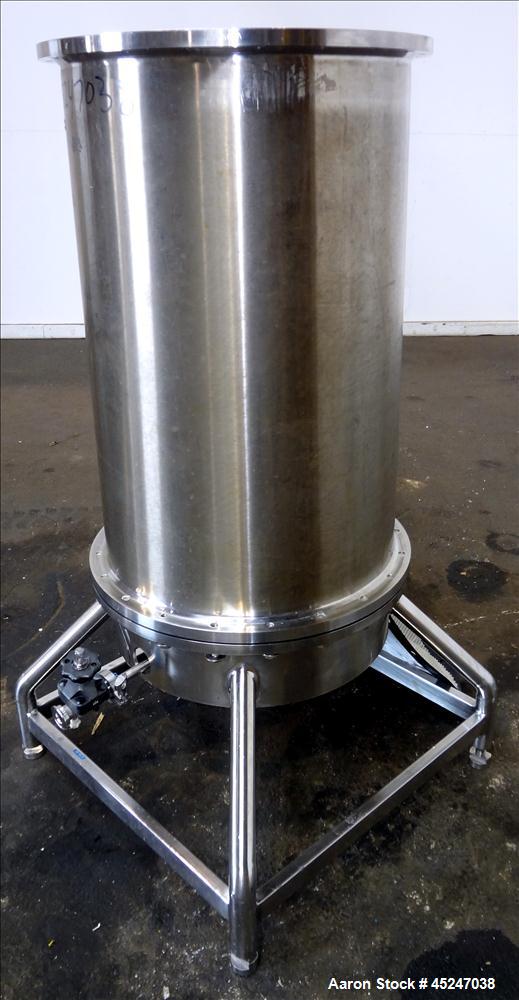 Used Stainless Steel Lee Industries Pressure Gravity Filter, Model GF06