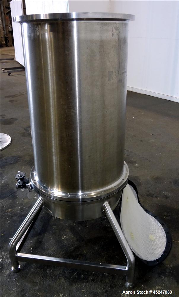 Used Stainless Steel Lee Industries Pressure Gravity Filter, Model GF06