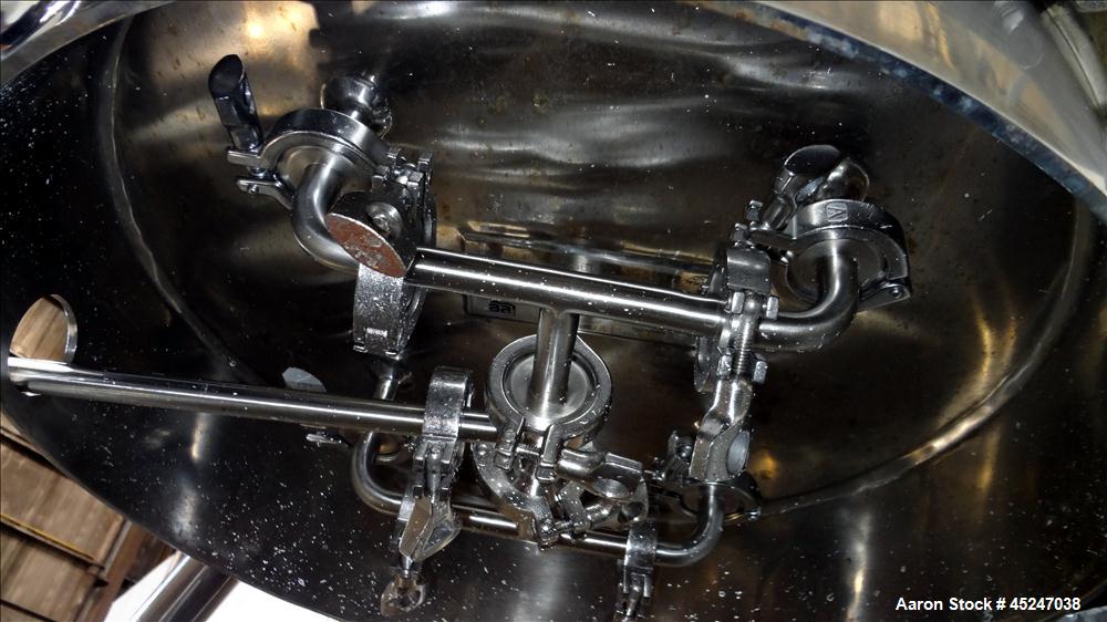 Used Stainless Steel Lee Industries Pressure Gravity Filter, Model GF06