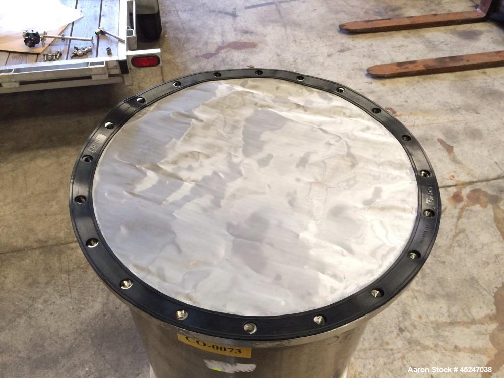 Used Stainless Steel Lee Industries Pressure Gravity Filter, Model GF06