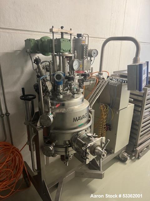 Mavig AG Lab-Pilot Scale Filter/Dryer, Pressure rated Vessel.