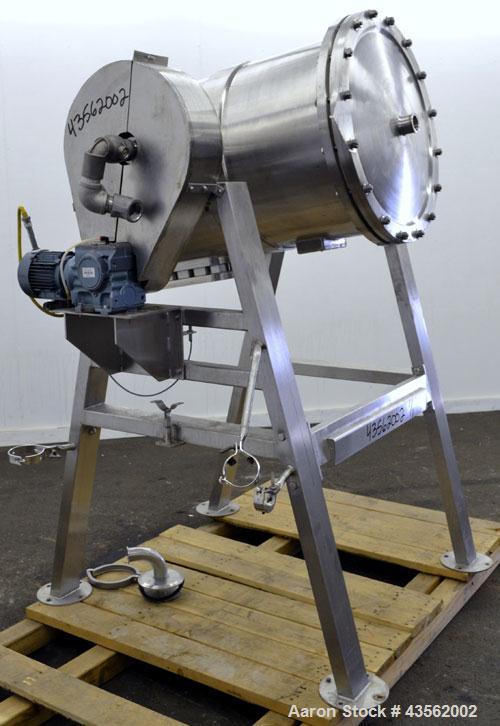 Used 75 Gallon Northland Stainless Rotating Pressure Nutsche Style Filter, Stai