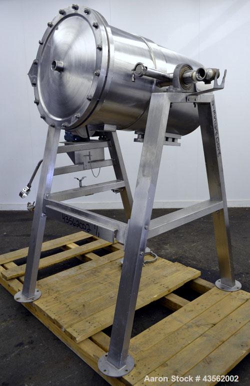 Used 75 Gallon Northland Stainless Rotating Pressure Nutsche Style Filter, Stai