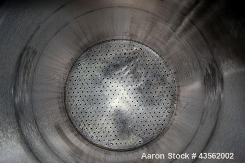 Used 75 Gallon Northland Stainless Rotating Pressure Nutsche Style Filter, Stai