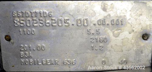 Used 75 Gallon Northland Stainless Rotating Pressure Nutsche Style Filter, Stai