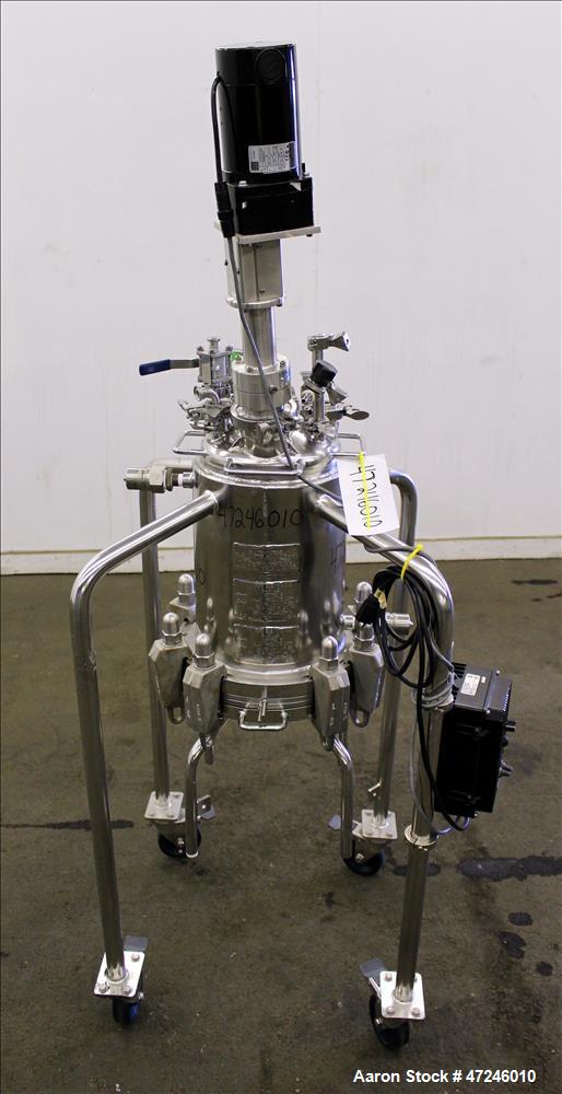 Used Pope Scientific Nutsche Filter, 18.9 liter, 316L Stainless Steel