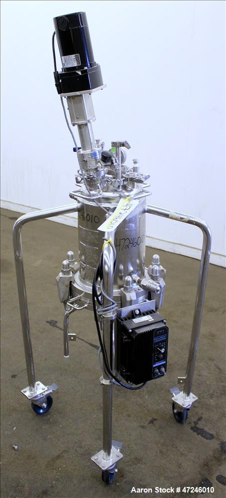 Used Pope Scientific Nutsche Filter, 18.9 liter, 316L Stainless Steel
