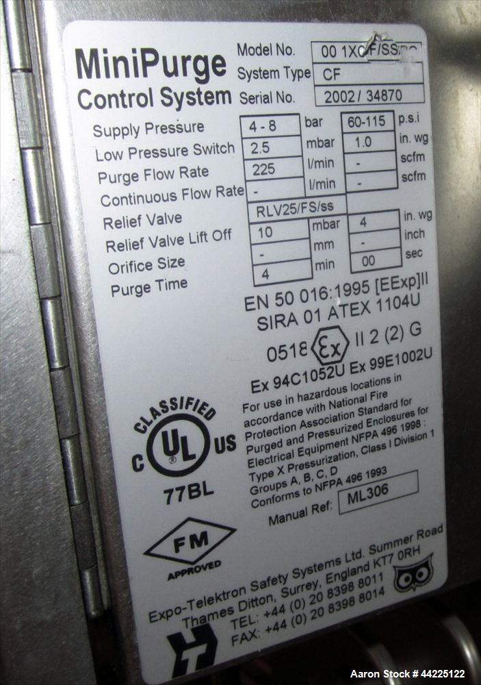 Used Powder Systems Ltd  Nutsche Filter