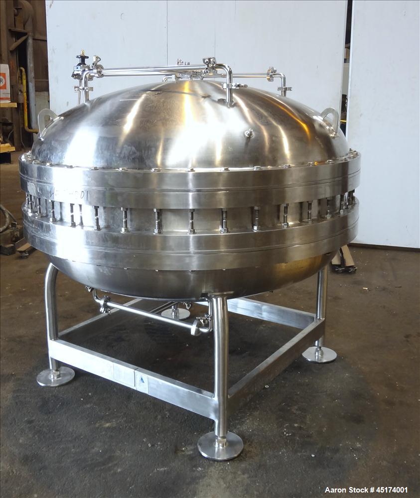 Used Precision Stainless Gel Filter Housing