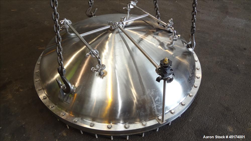 Used Precision Stainless Gel Filter Housing