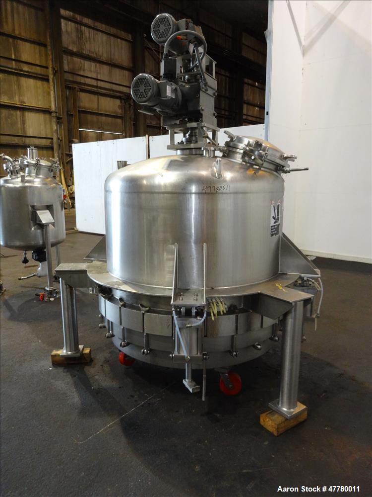 Used Precision Stainless Agitated Nutsche Filter
