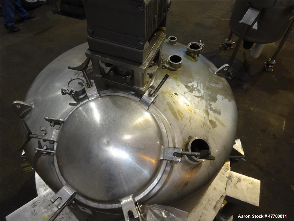 Used Precision Stainless Agitated Nutsche Filter
