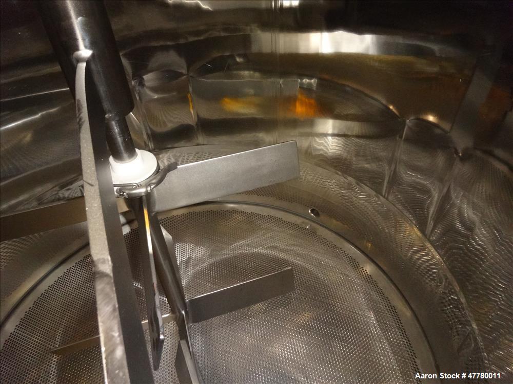 Used Precision Stainless Agitated Nutsche Filter