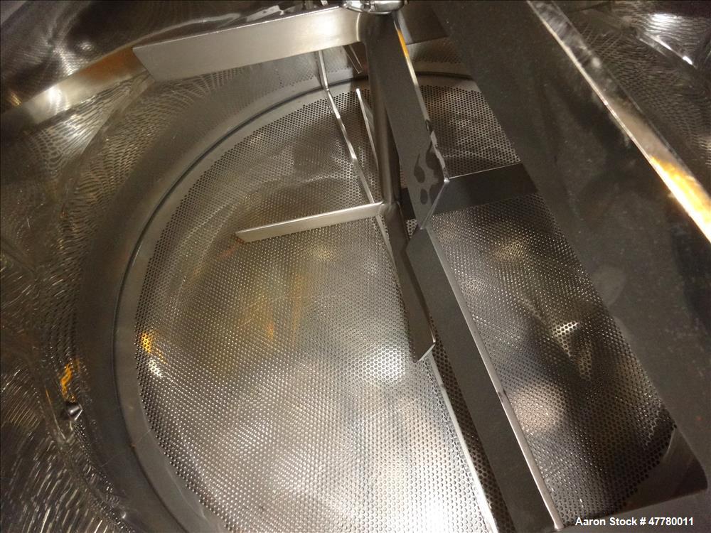 Used Precision Stainless Agitated Nutsche Filter