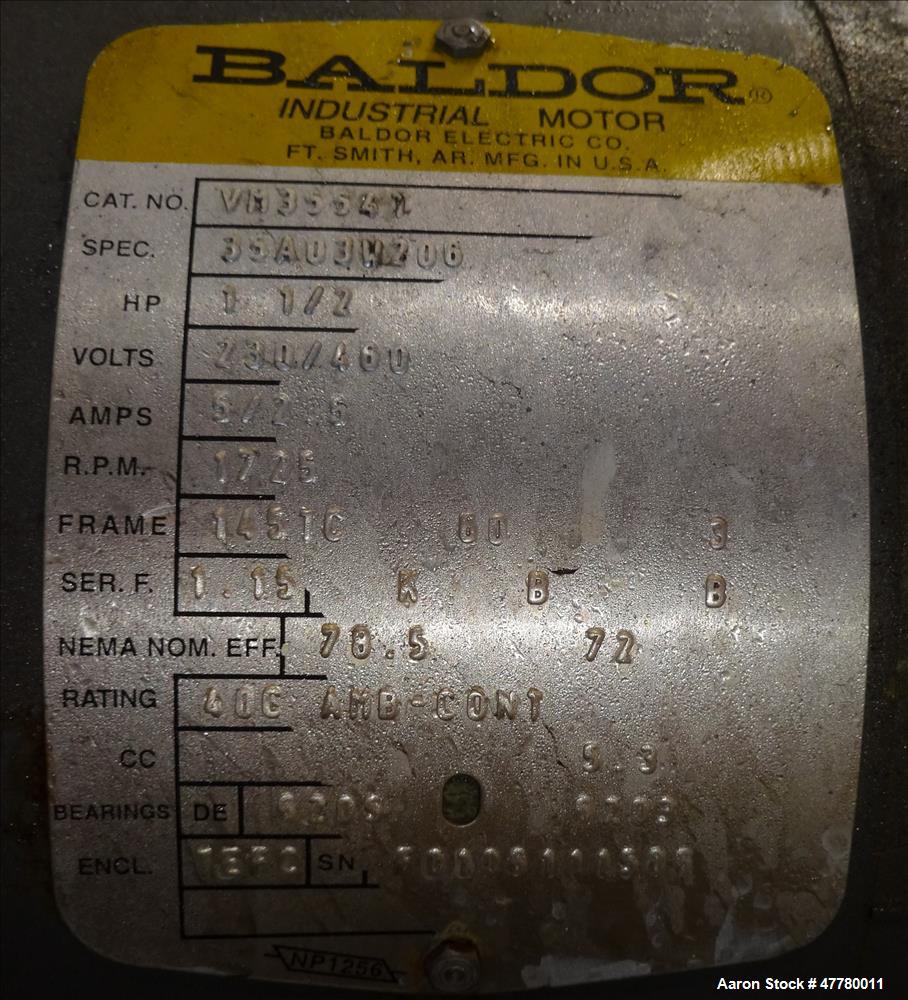 Used Precision Stainless Agitated Nutsche Filter